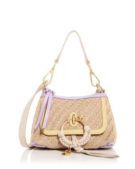 See by Chloé Joan Mini Jute Shoulder Bag